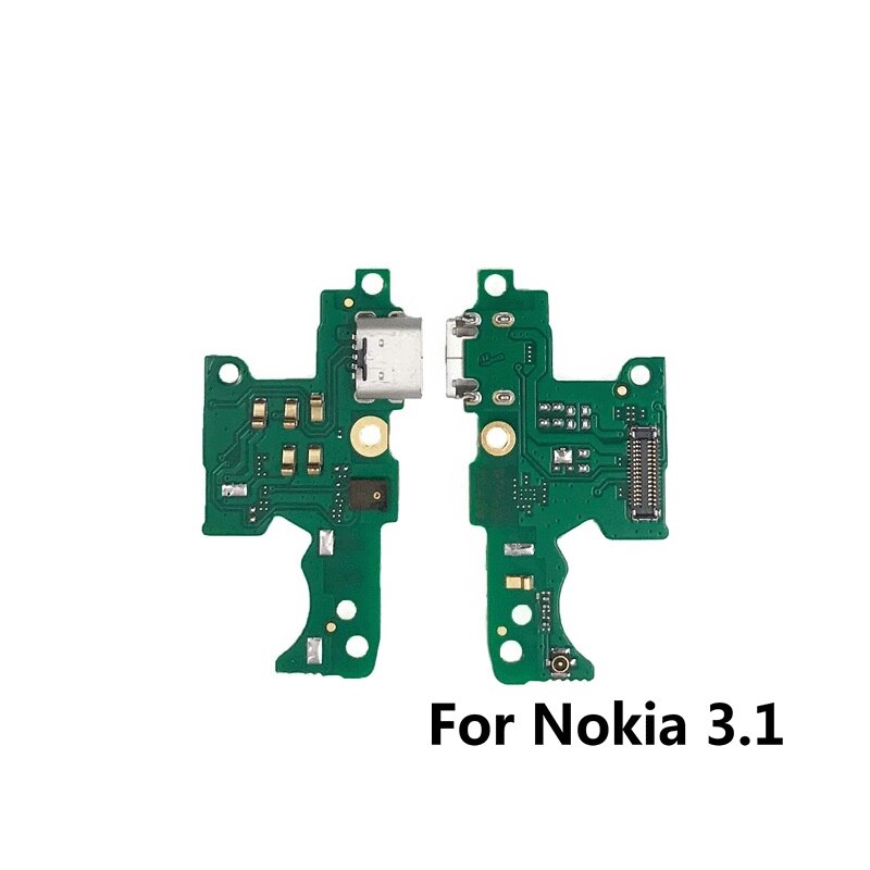 USB Lade-Port Dock Jack Connector Aufladen Bord Flex Mit Mikrofon Für Nokia 3 3,1 2 2,1 5 5,1 6 7 Plus 7 Plus 8 X5 X6 X7: For Nokia 3.1