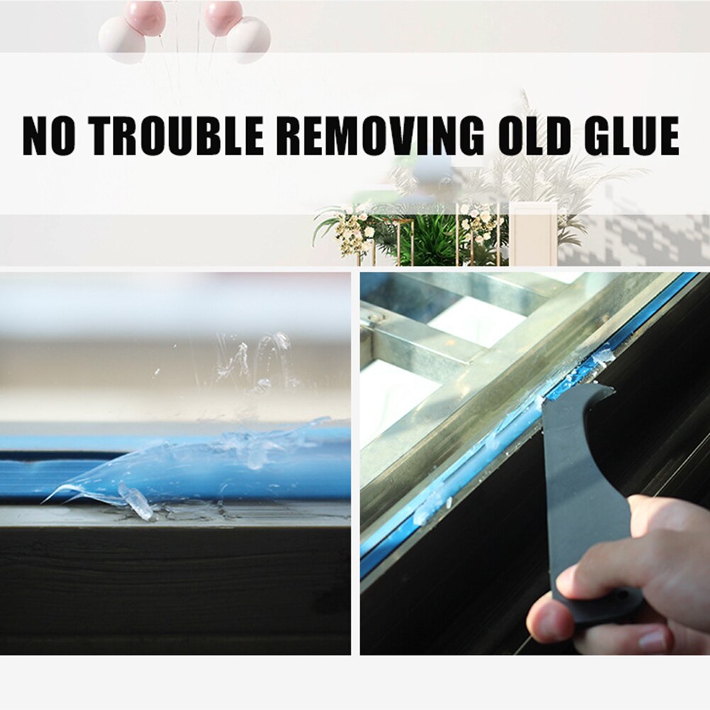 6In1 Silicone Caulking Finishing Sealant Grout Tool 11Pcs Caulk Nozzle Applicator Finisher Sealant Spreader Spatula Scraper Kit