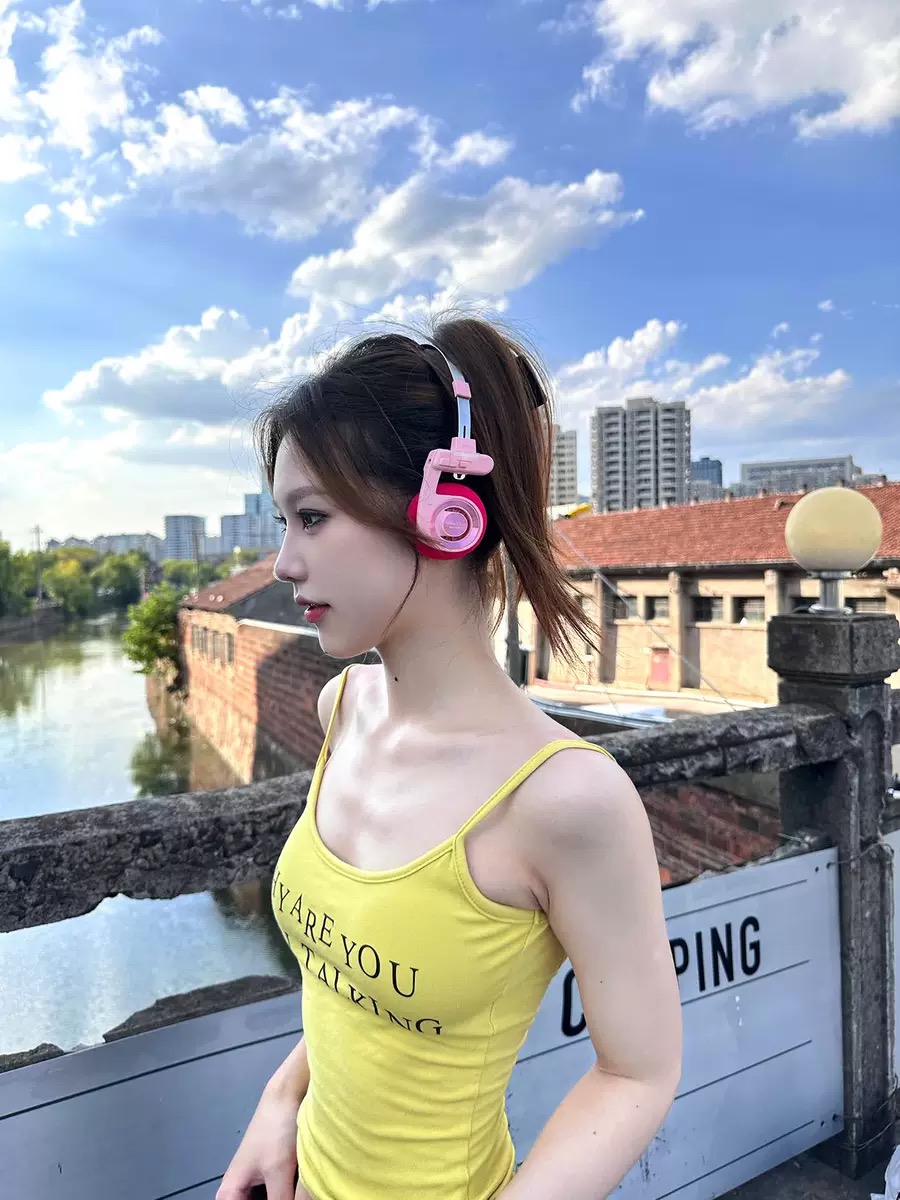 Originele whatplus retro iii  r3 draadloze bluetooth-koptelefoon, in-ear koptelefoon, hifi draadloze opvouwbare koptelefoon met ruisonderdrukking