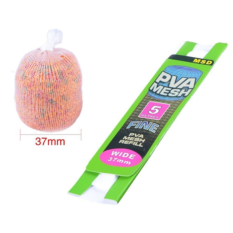 Rete da pesca PVA Maglia Larga Ricarica Calza Boilie rig Esca avvolgere Tenere Borse di Pesca Alla Carpa Pesce Guadino Maglia Proteggere reti da pesca