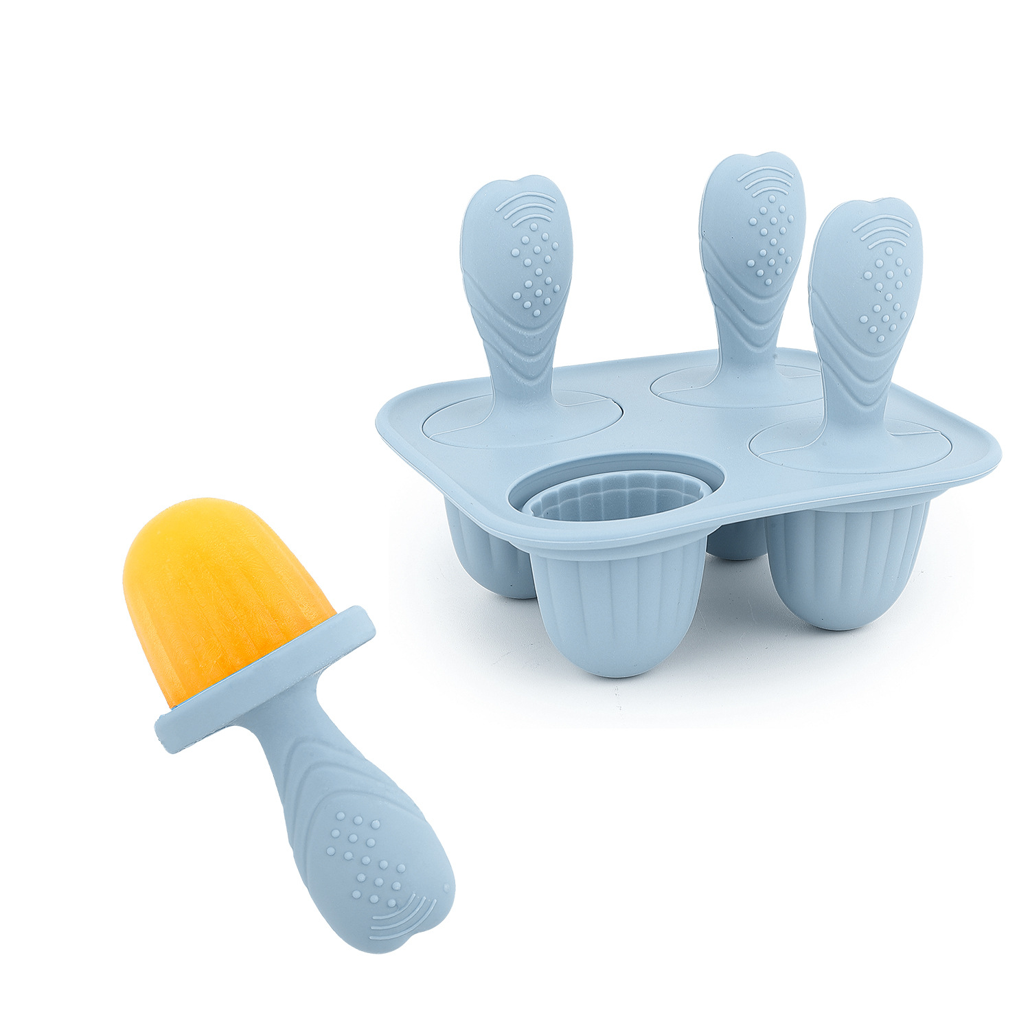 Silicone Ice Cream and Breast Milk Popsicle Mold DIY Homemade Ice Cream Mold Kitchen Small Tool
