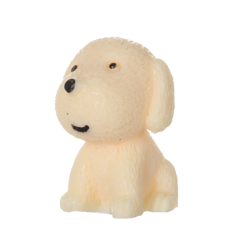 Dollhouse Decoration Fairy Garden Puppy Figurines Cute Teddy Mini Cartoon Dogs Toy Resin Miniature Animal For Children Toys: 14