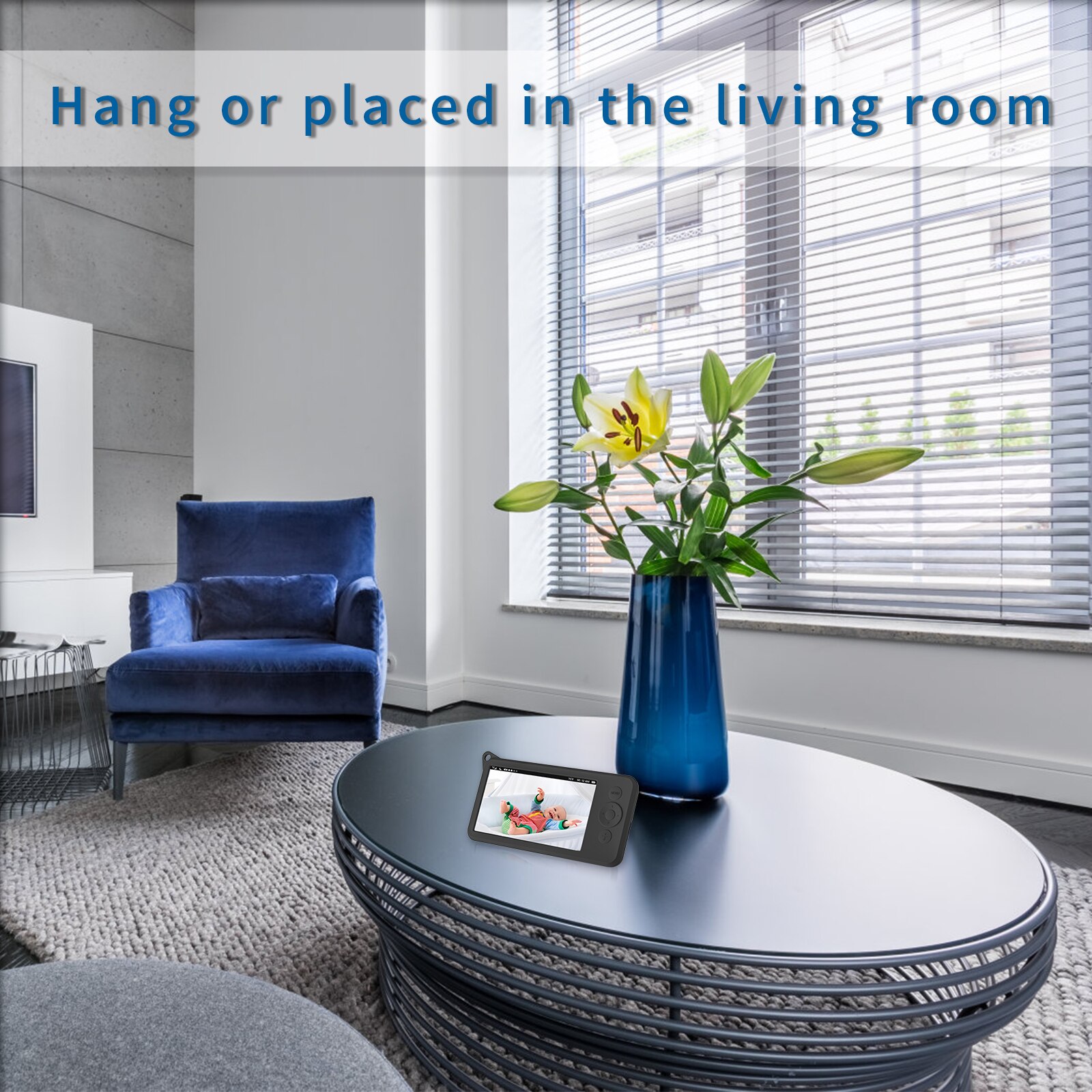 Coque de protection en Silicone pour babyphone vidéo, pour écran 5 &quot;, accessoires de sécurité Eufy