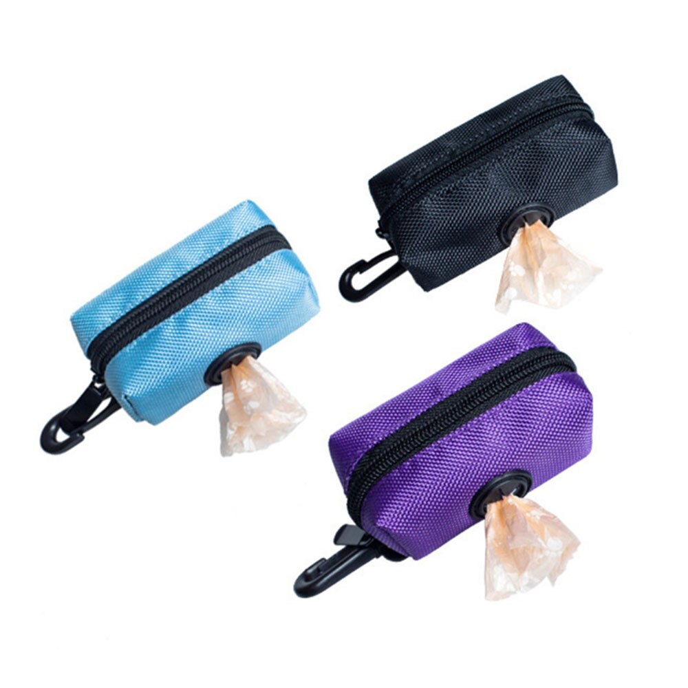Portable Waste Bag Dispenser for Dogs Waste Bags Carrier Outdoor Puppy Pets Cleaning Supplies Dog Cat Small Tools Poop Bag Box