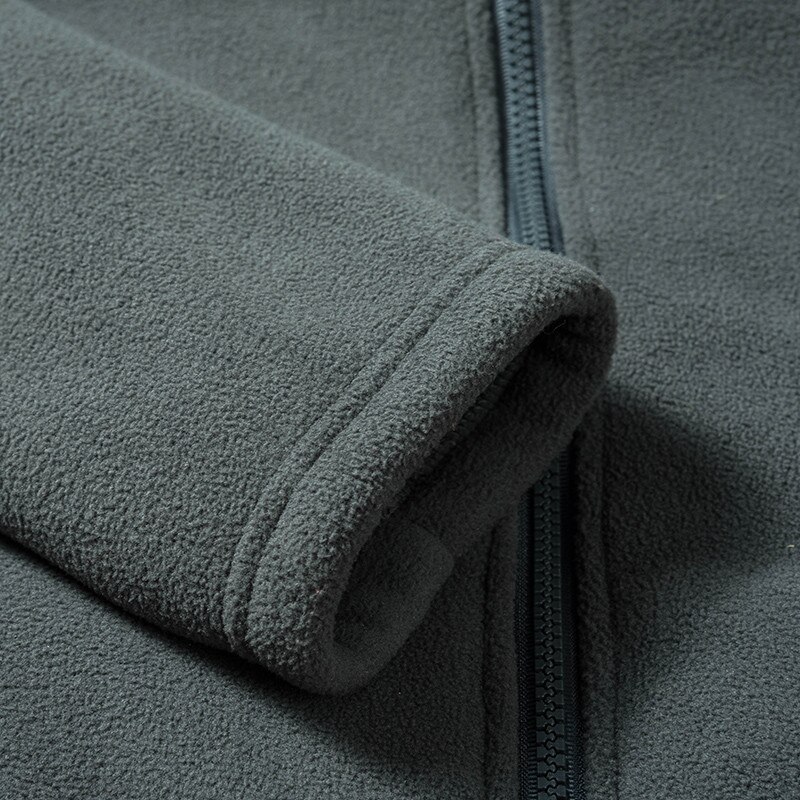 Veste polaire à capuche chaude pour homme, vêtement d'extérieur en velours épais, polaire, doublure de veste, grandes tailles