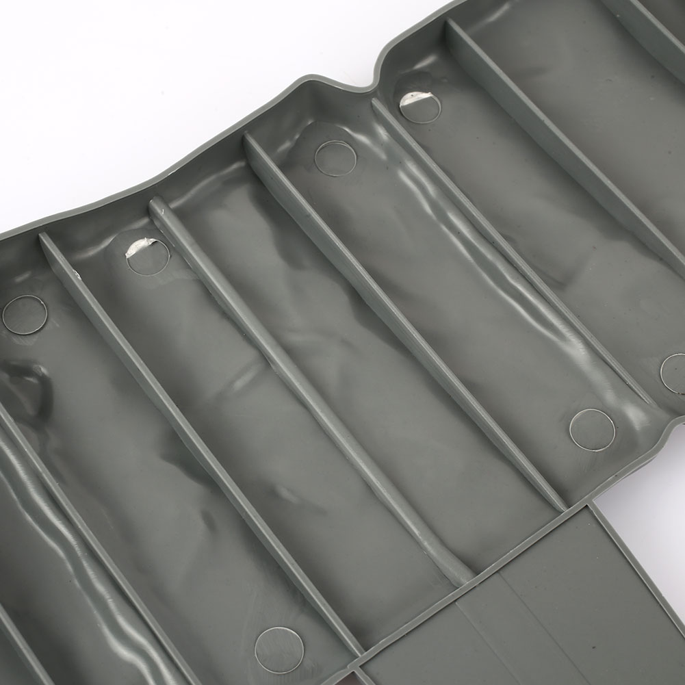 Praktisk trädgårdskant staket plast 22.5*25.5*2cm grå gårdssten