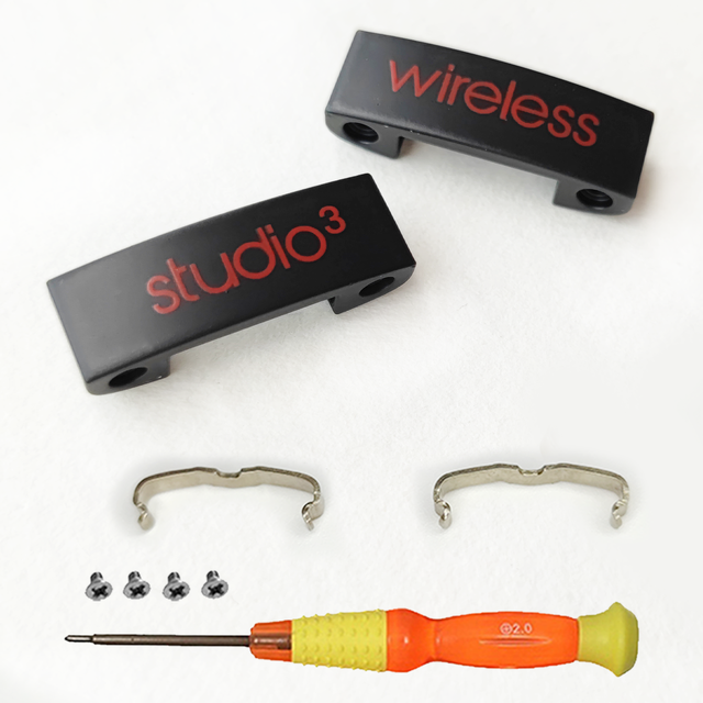 Compatibel Met Studio3 Scharnier Onderdelen Accessoires Voor Beat Studio 3 3.0 Vervanging Hoofdtelefoon Hoofdband Connector Reparatie Kit: Bruin