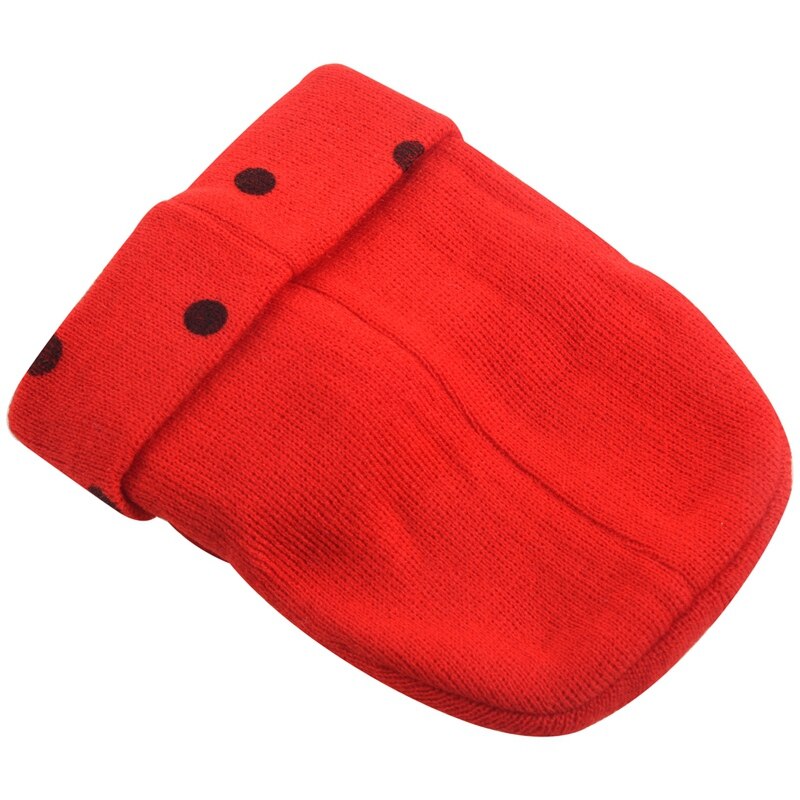 Red Baby Boy Girl Toddler Winter Ladybird Ladybug Hat and Scarf Set