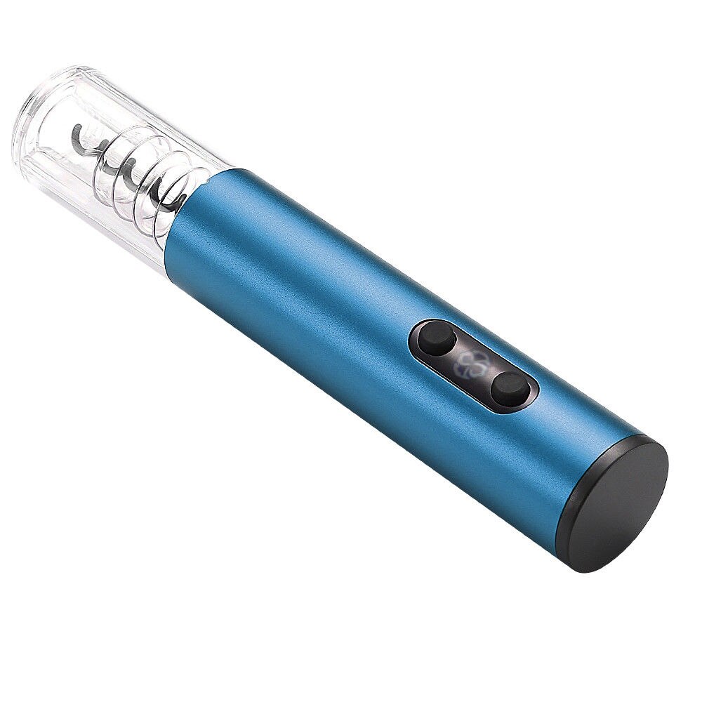 Electric Wine Bottle Opener Corkscrew Cork Remover Cordless Battery Operated 6104018060: Blue