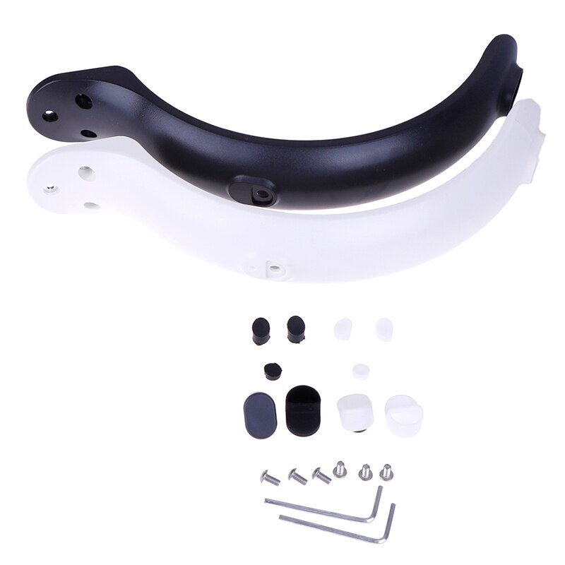 KotflüGel hinten Elektrische Rolle Fender Wache Skateboard Fender Profi Teile Zubehör Für M365 Rolle Weiß/Schwarz