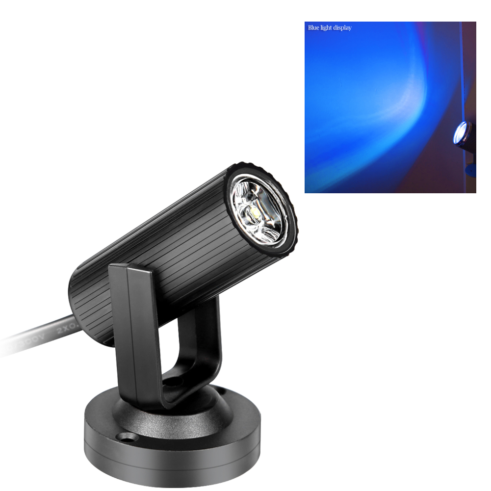 RGB 1W Led Bühne Scheinwerfer Leichte, Tragbare Lampe 360 ° Weiche Geburtstag Party Dance Boden Strahler Disco Bar KTV DJ Beleuchtung: Rot u. gelb u. Blau