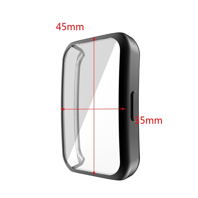 Galvaniseren Tpu Horloge Case Voor Honor Band 6 Smartwatch Cover Shell Screen Protector Smart Polsbandje Accessoires