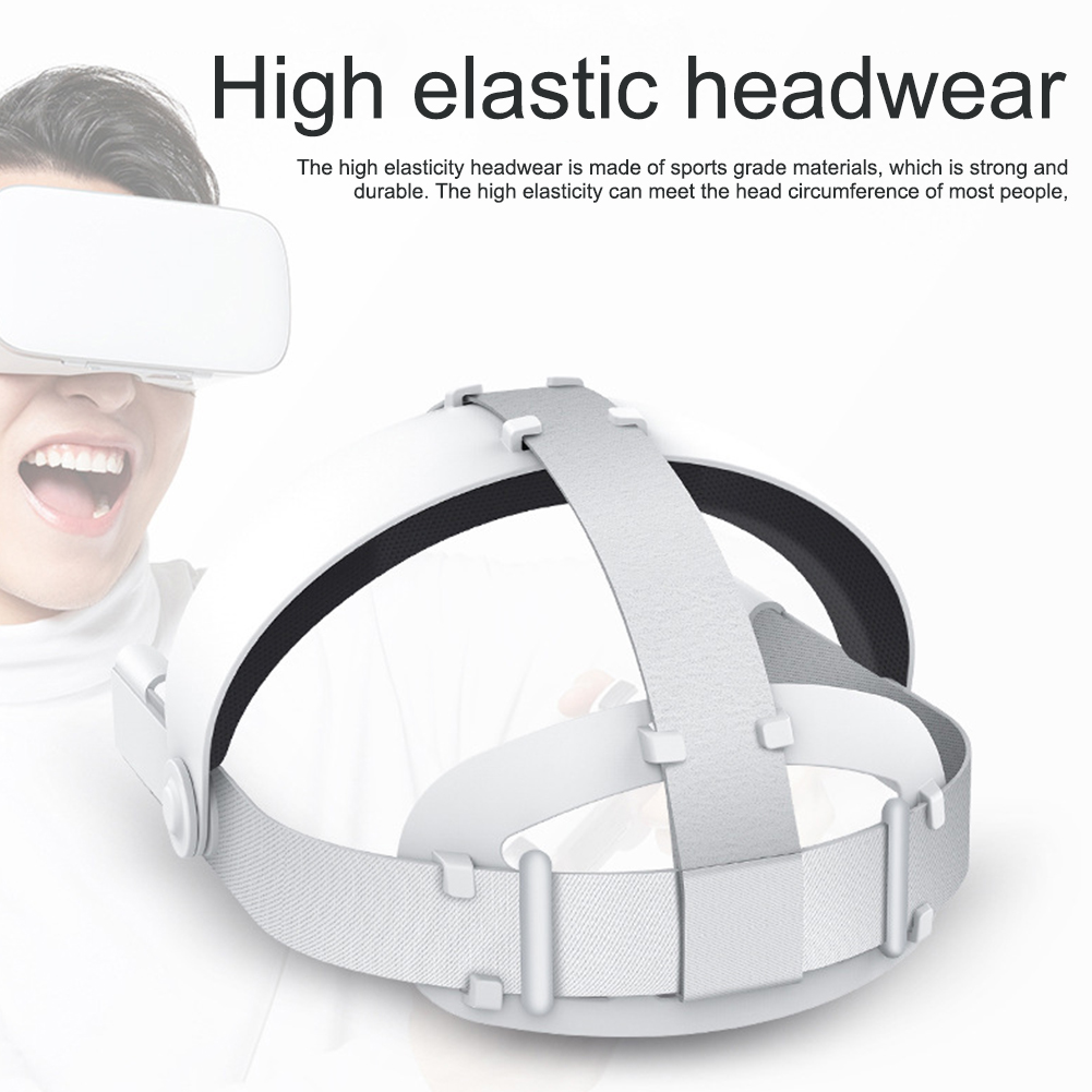 Strapazierfähiges kopfband, komfortables vr-zubehör, verstellbar, leicht zu reinigen, gaming-zubehör mit polsterung, passend für oculus quest 2