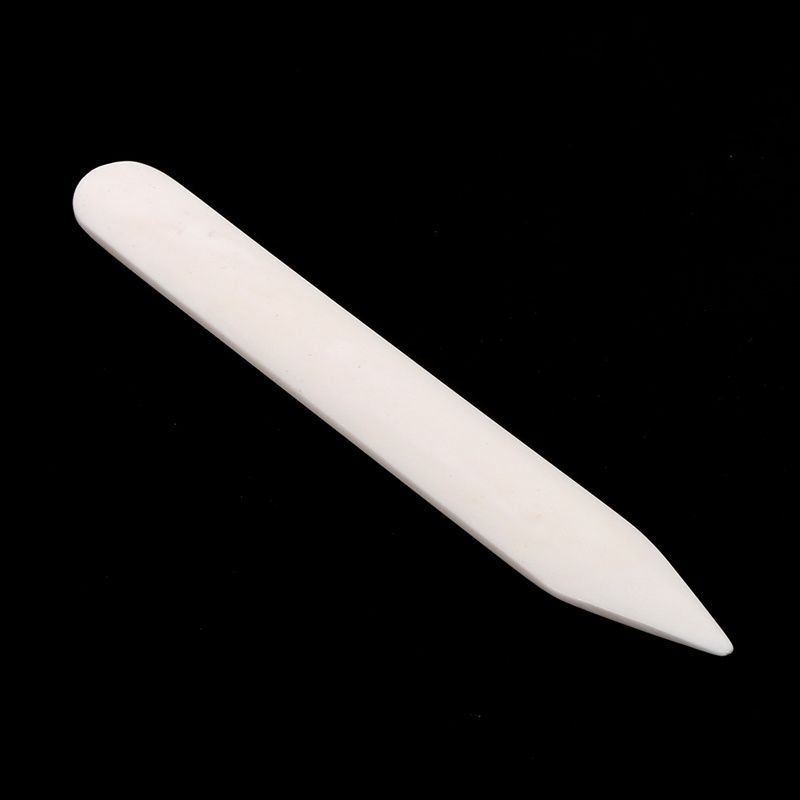 15CM Natural Bone Folder Tool for Scoring Folding Creasing Paper Leather Crafts for Handmade Leathercraft Accessories