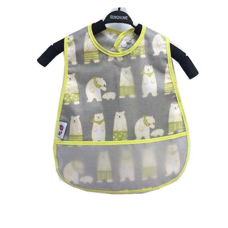 Verstelbare Baby Slabbetjes Eva Waterdichte Lunch Feeding Slabbetjes Baby Cartoon Voeden Doek Kinderen Baby Schort Babador Bandana
