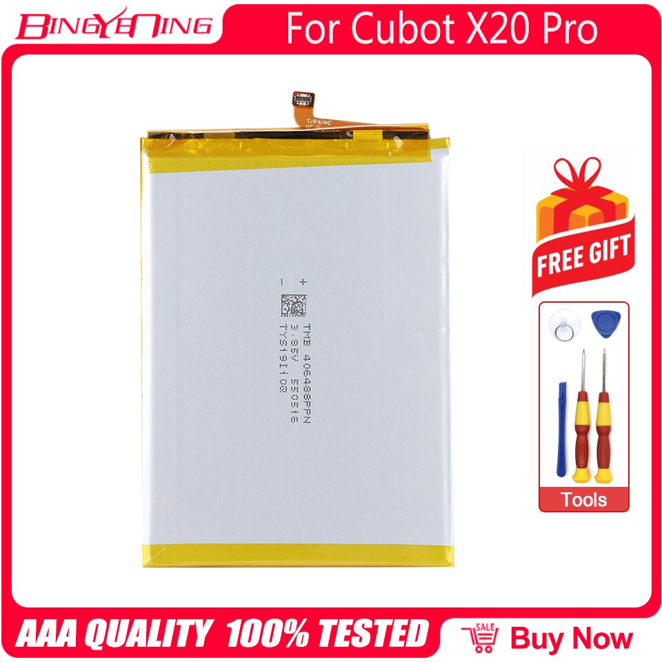 Originele Voor Cubot X20 Pro Batterij 4000Mah Hoge Capaciteit Vervangende Batterij