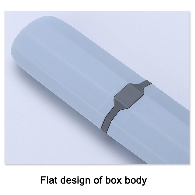 Travel Toothbrush Case Stretchable Toothpaste Holder Container Anti Bacterial Adjustable Box FEA889