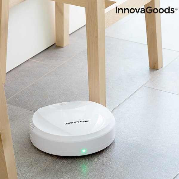 Vácuo inteligente do robô de innovagoods rovac 1000