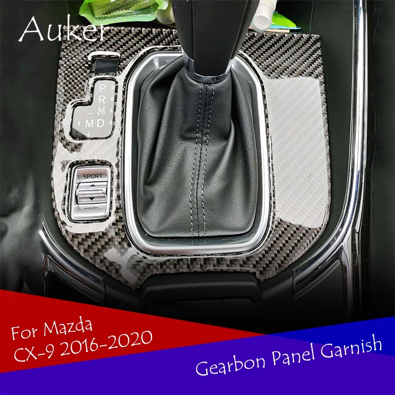 Auto Console Versnellingsbak Panel Trim Frame Cover Sticker Strips Garneer Decoratie Auto Stylin Voor Mazda CX-9