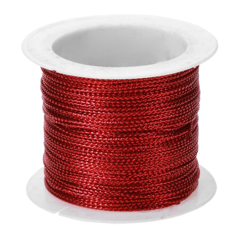 1mm nylon koorden, draadkoord, touw, kralenketting, shamballa-armband, kleding maken, 20m lengtes plastic touwband