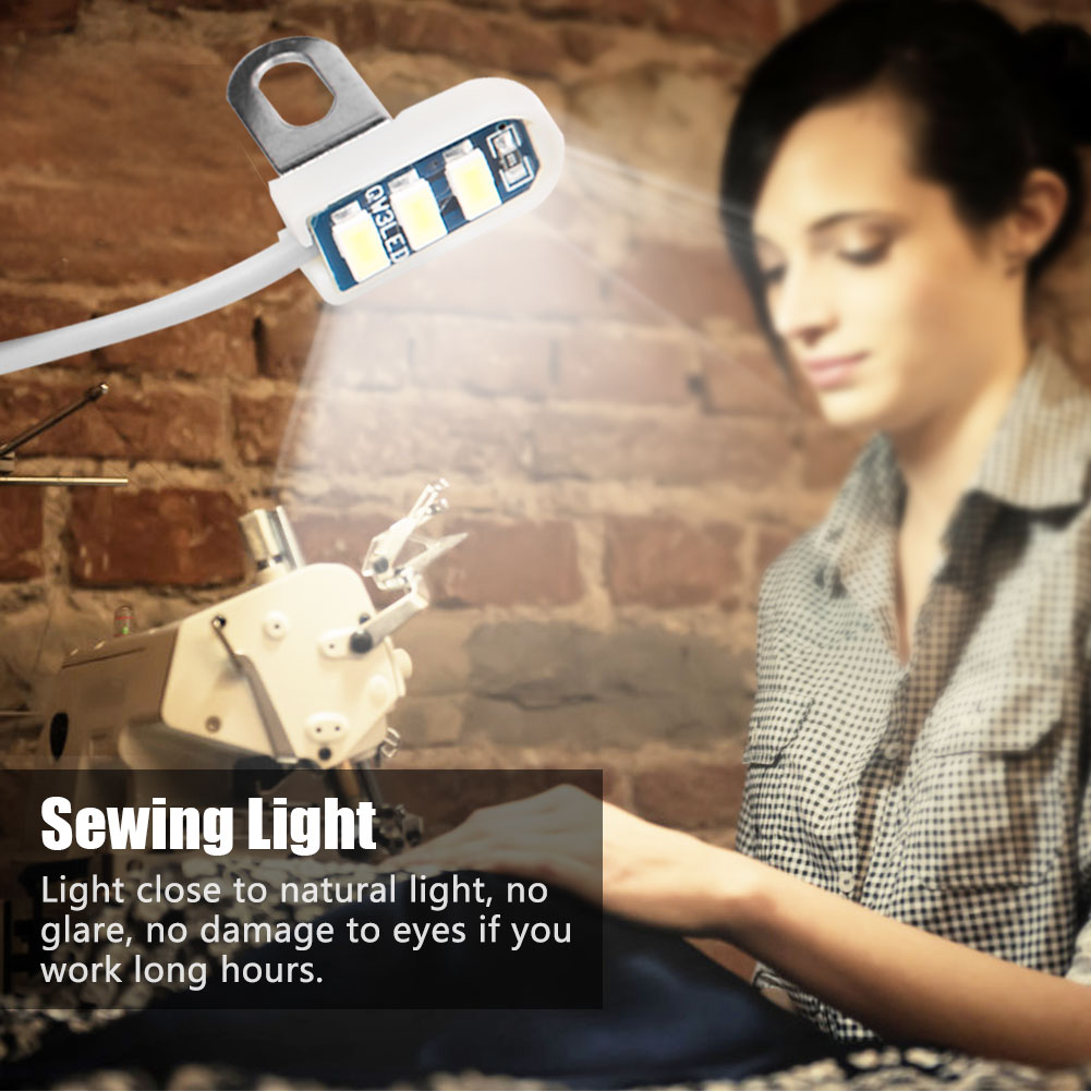 Industriel belysning symaskine førte lys multifunktionel fleksibel arbejdslampe industriel belysning til symaskine drejebænke