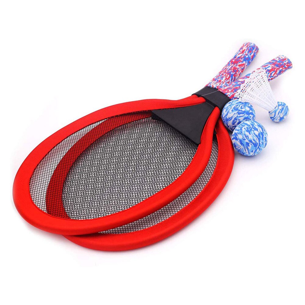 1 Pair Children Tennis Badminton Racket Kids Palying Badminton Parent-Child Educational Game Props for Kindergarten Primary Scho: Default Title