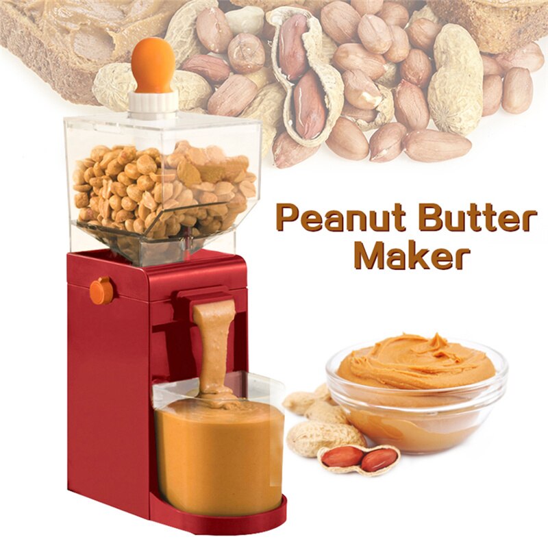 500ML Grain Schleifen Maschine Elektrische Nüsse Grinder Haushalt Erdnuss Butter Verarbeitung Maschine Haselnüsse Cashews Küche Mühlen