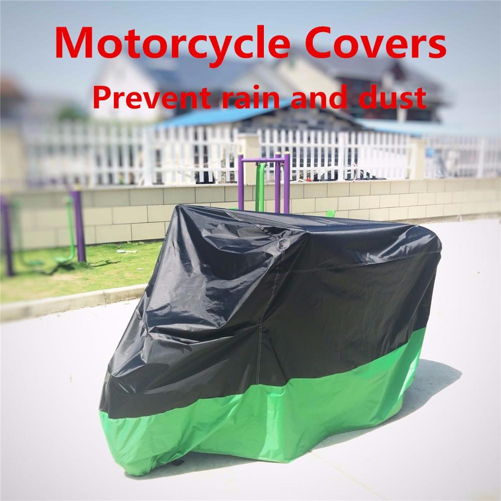 XL Green Waterproof Motorcycle Cover For Kawasaki KLX KX KL 125 140 250 300 450 ...