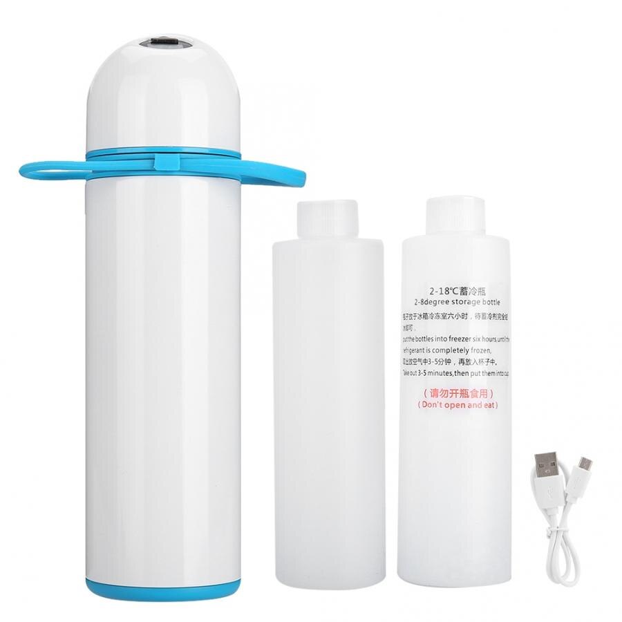 Draagbare insuline koeler gekoelde doos LED-display Insulinekoeler Case Reefer auto Kleine koelkast Mini koelboxen Drug Reefer Mini Drugs constante temperatuur koelkast