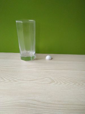 2-30cm de diamètre blanc demi rond solide polystyrène polystyrène polystyrène mousse boules pour enfants/enfants bricolage à la main/matériaux de décoration: 2.5cm 120pcs