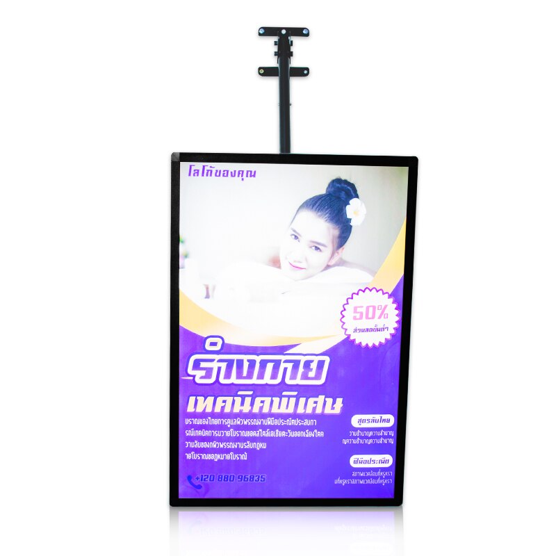 Led Menu Board Opknoping Fastfood Restaurant Menu Board Acryl