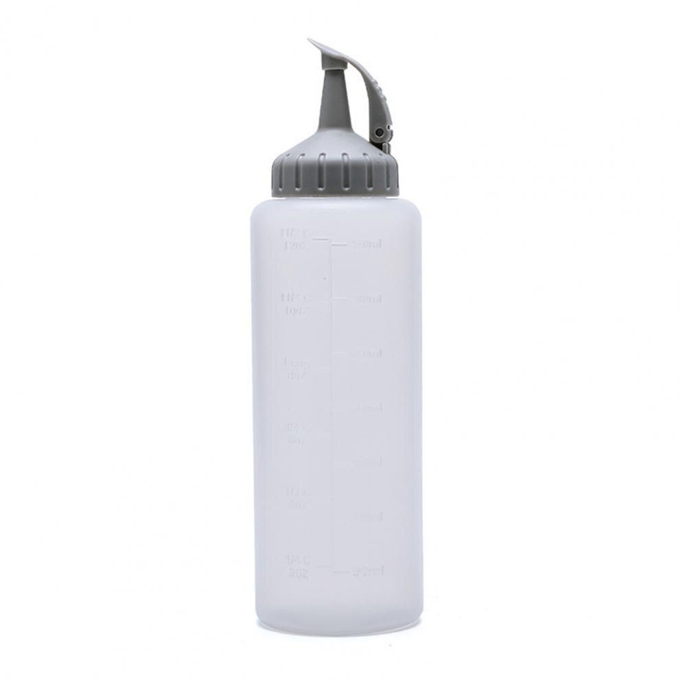 Joli distributeur de Sauce Flexible, facile à nettoyer, bouteille d&#39;épices légère sans gâchis:  Grey L