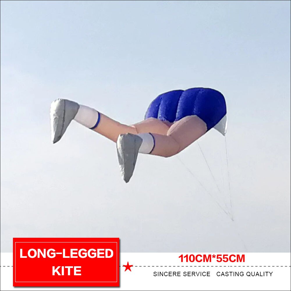 Long-legged Kite - 50x110cm - Nylon - Cartoon Shape - for Adults & Kids