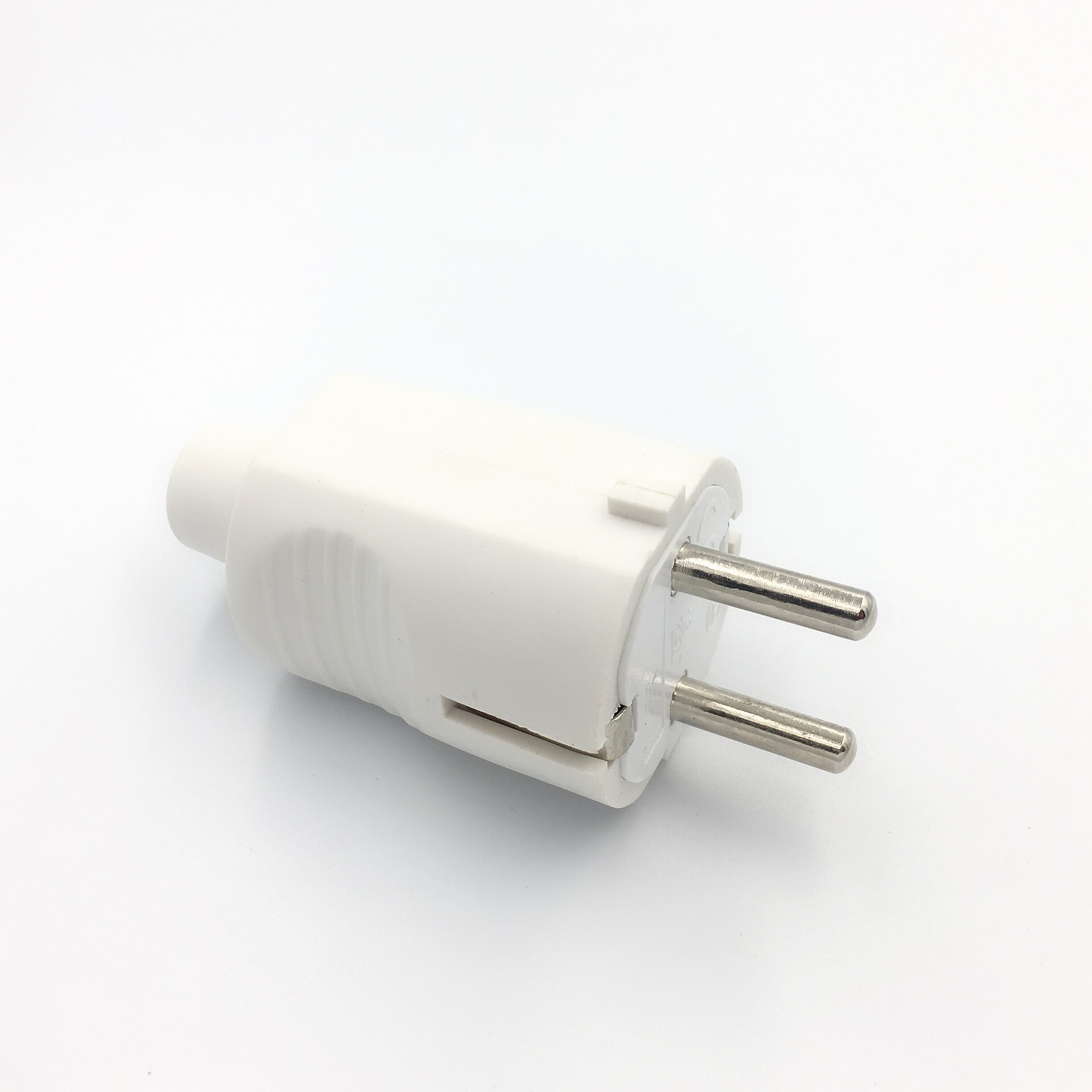 Euro German standard Extension Cord Connection Plug Male Female Butt EU Plug Socket 16A 250V Grounded Power Cable Connector: Male white