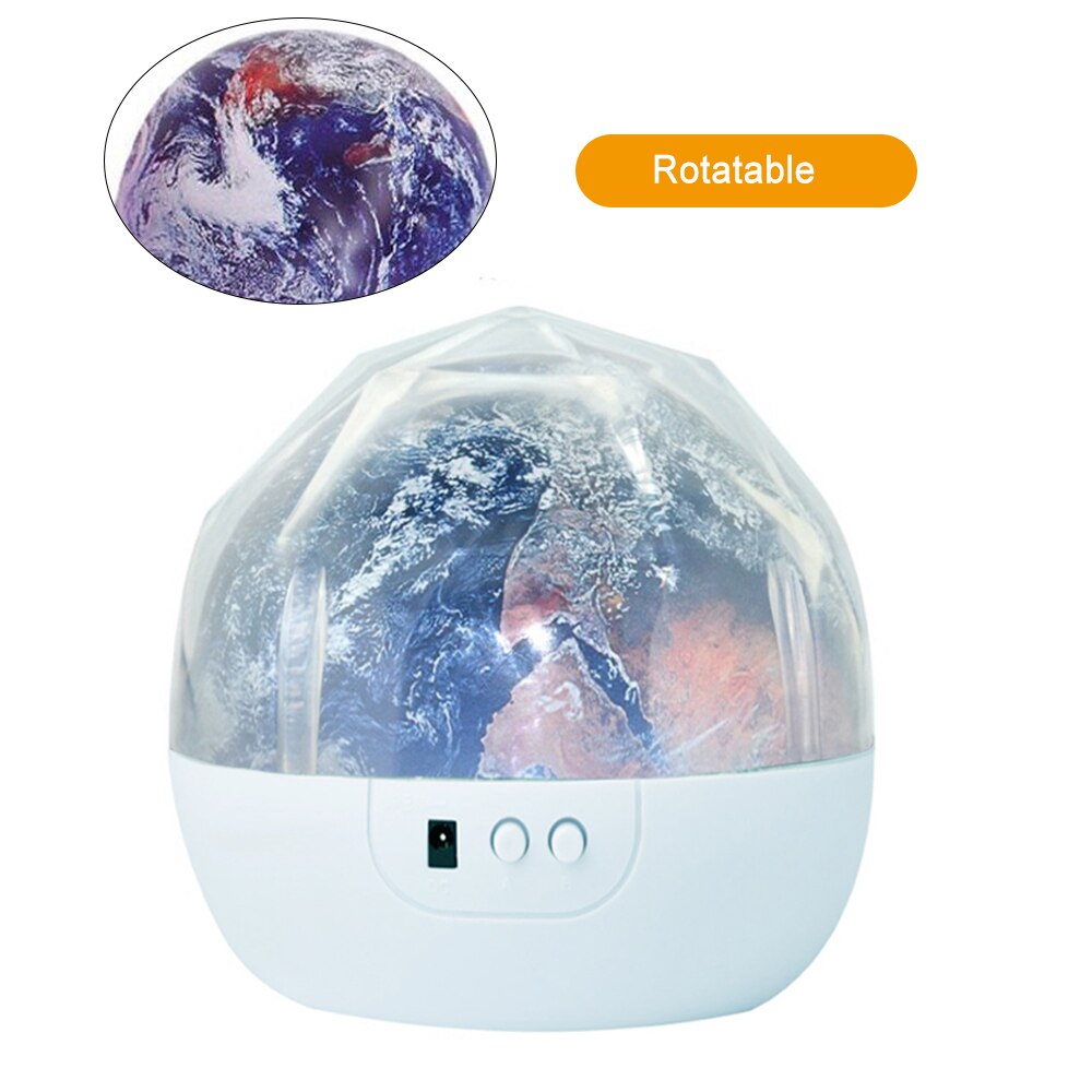 LED Projector Star Moon G-alaxy Night Light For Children Kids Room Sky Rotating Bedroom Decor Nursery Nightlight Baby Lamp: type7