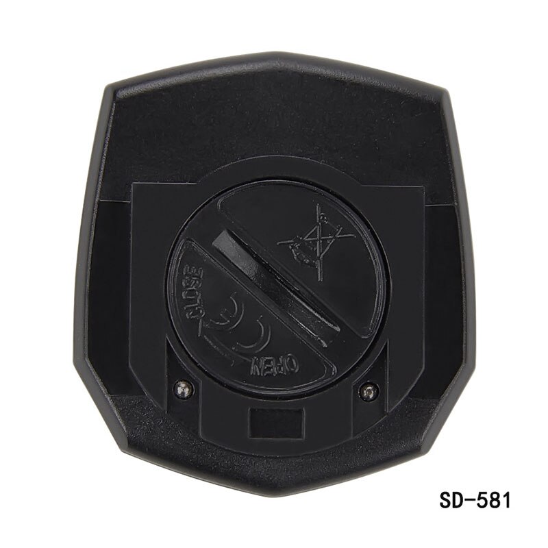 Sunding SD-581A Bike Wired Computer Snelheidsmeter Kilometerteller Fiets Waterdichte Meetbare Temperatuur Stopwatch