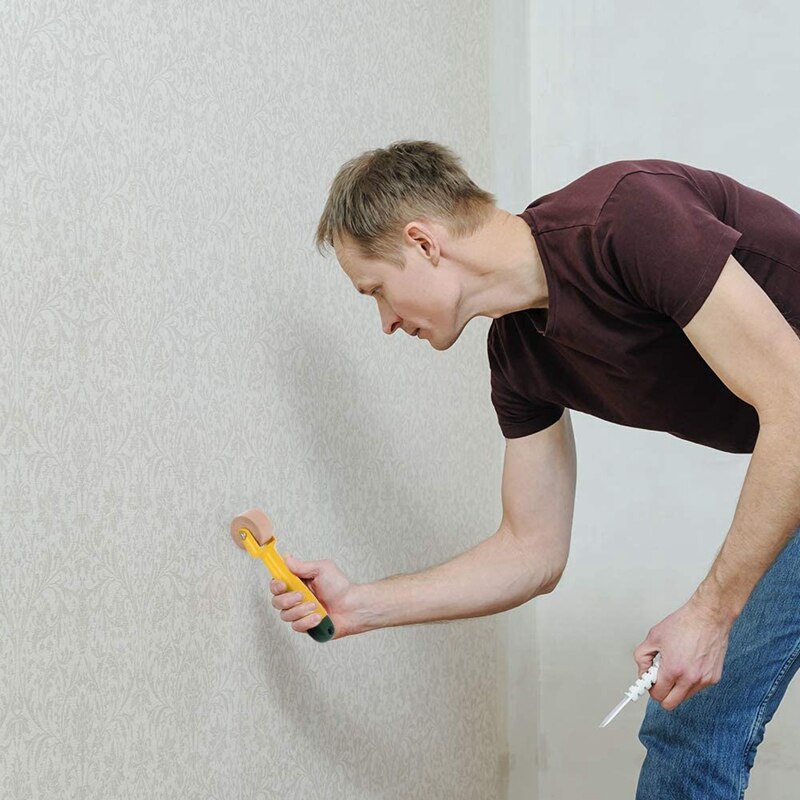 4- pack behangnaadroller behangrandnaadroller handaandrukroller vlakke aandrukroller voor behang