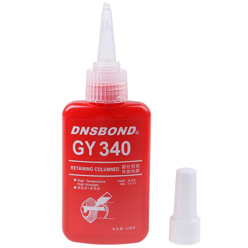 1 PC Sealing Screw Glue Retainer Locking Adhesive Metal Screw Anaerobic Adhesive 243 340 Glue Locking Agent Anti-corrosion 50ML: Glue 340
