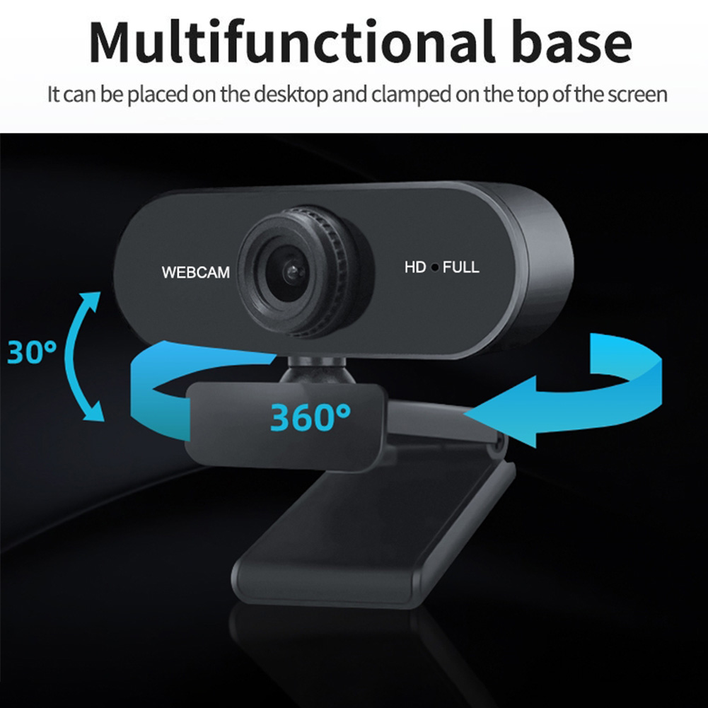 Câmera web hd 1080p/2k, câmera usb com microfone embutido, câmera de rede usb, autofoco, webcam de negócios para pc e laptop