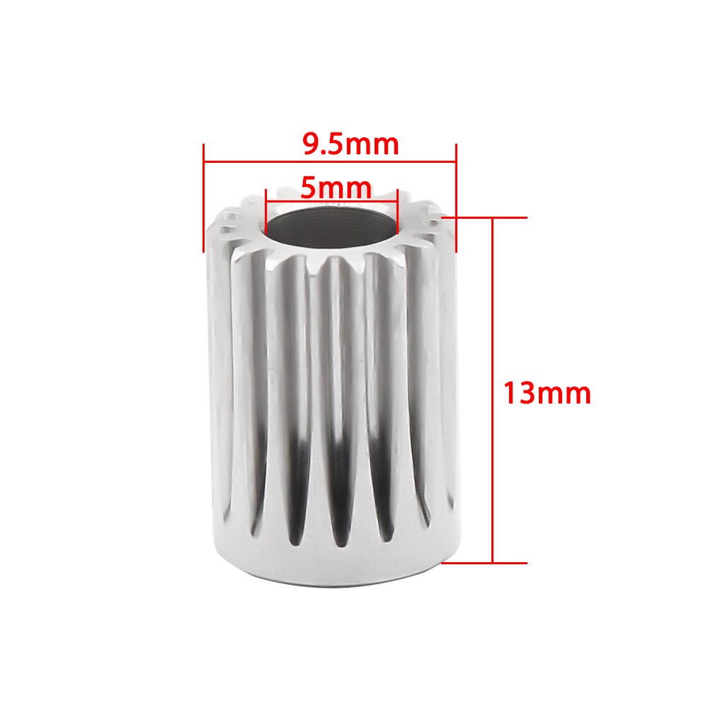 10 Stück Messing Extruder Räder 26 Zähne - Antriebsräder Für CR-10, Ender 3, MK7/MK8 3D Drucker