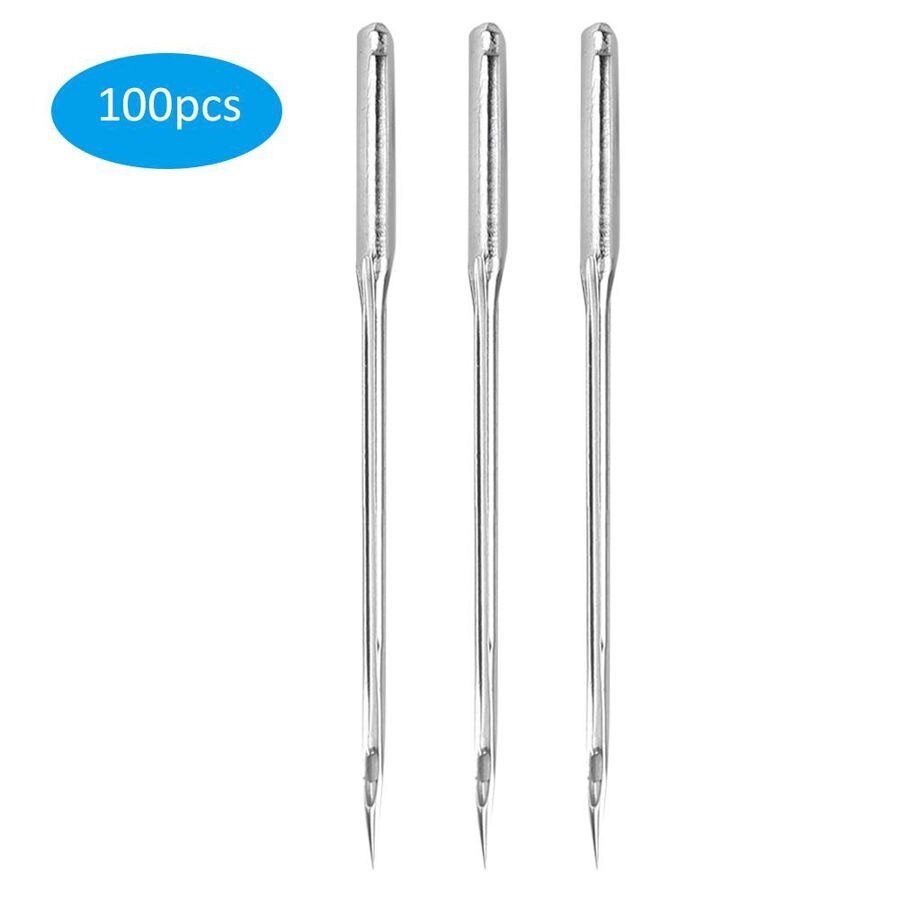 100Pcs High Hardness Sewing Needle Steel Household Sewing Needle Sewing Machine Accessories Supplies: Type 16