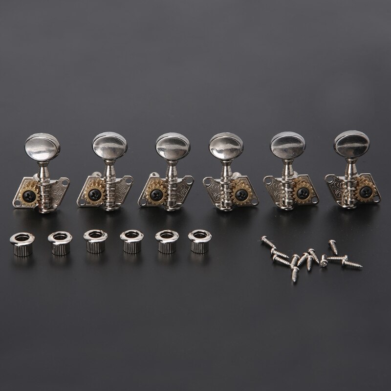 Acoustic Folk Guitar Open Tuning Peg Tuners Machine Heads for Replacement Parts Guitar Part Accessories