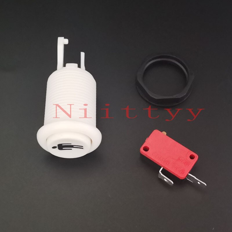 6pcs 28mm Mounting Hole Arcade push button American style 6 Color available For Arcade Game/Cocktail Happ