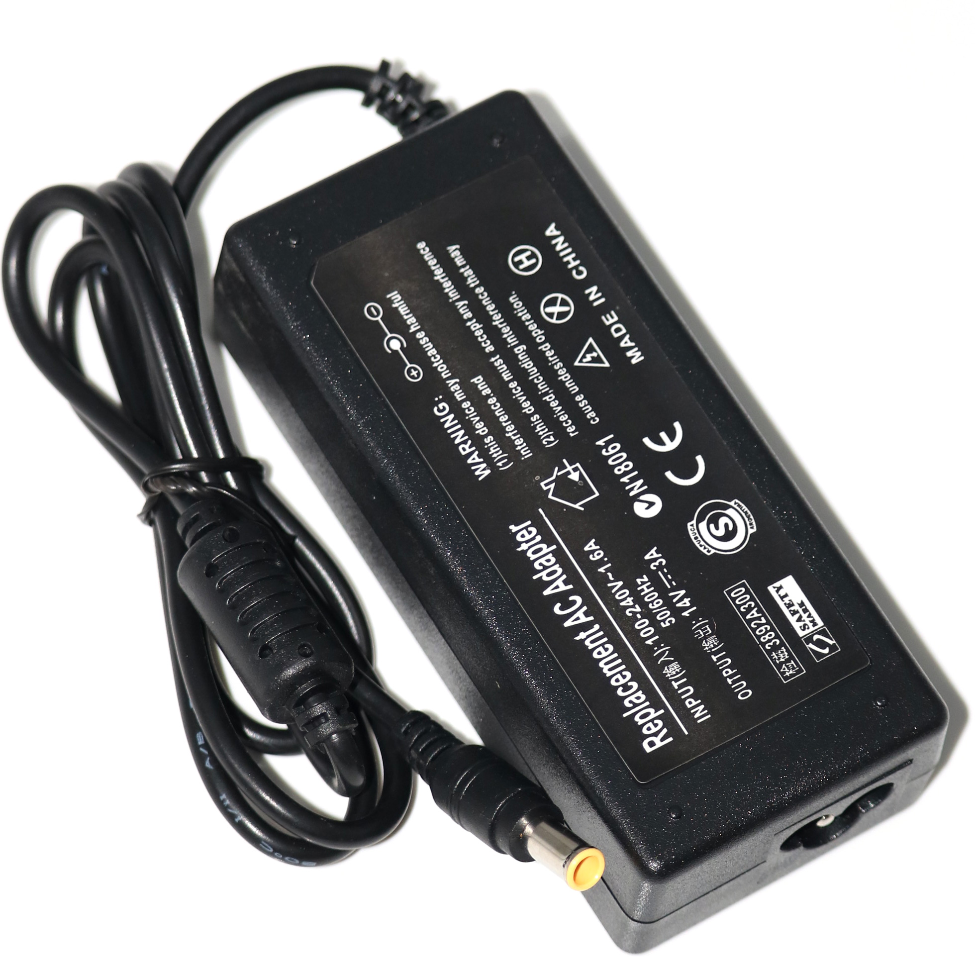 14V 3A 42W Adapter for Samsung Monitor SyncMaster S22C300H P2770 SA350 UE590 S27D360H UN22F5000AF S27B350H S27E390H Power Supply