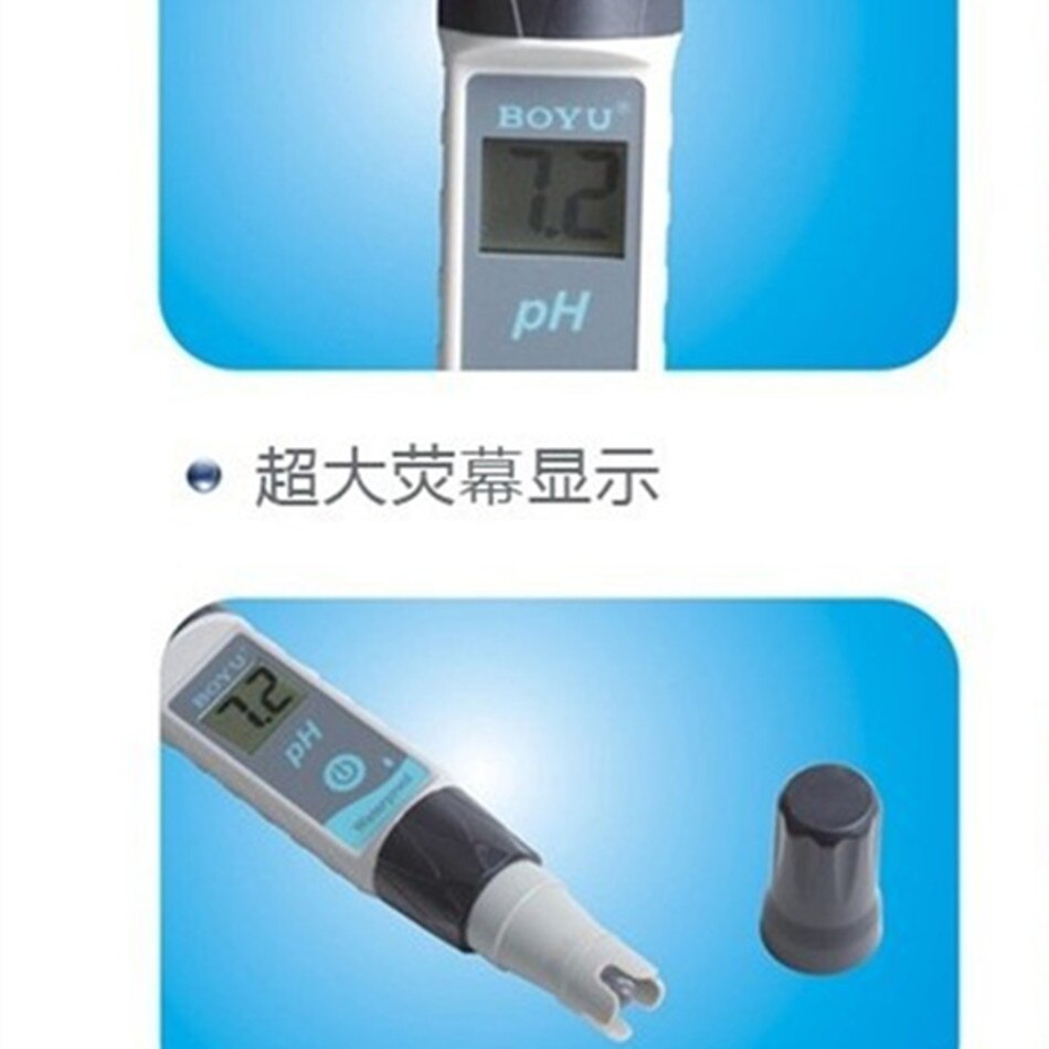 PH-01 Aquarium Fish Tank Waterproof Value Meter Test Pen IP67 Rating Replaceable Electrode Portable
