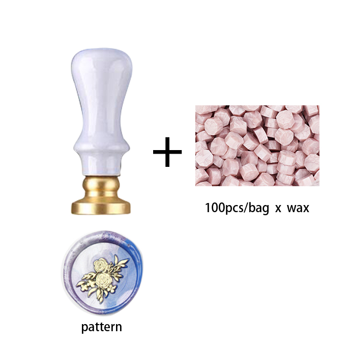 Trä vaxtätning stämpelhandtag mässing tätning vaxstämplar huvud vintage planet raket vaxtätning kopparhuvud för scrapbooking: G