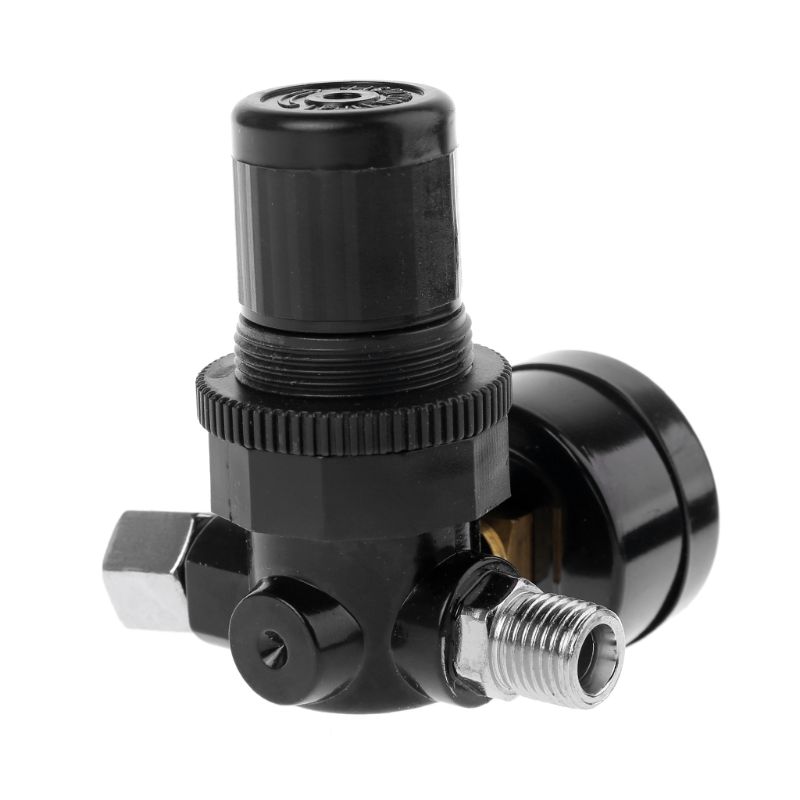 1/4 &quot;Luftdruck Regler Minderer 12Bar 180 PSI Spritzpistole Druck Ventil Messgerät
