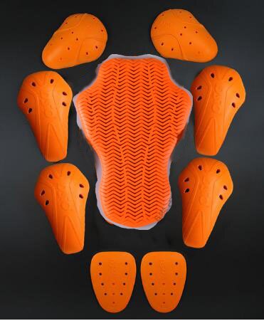 DSO Motorcycle Jacket Insert Back Armor Detached enhanced Body Inside armor Spine Chest Knee Elbow protector