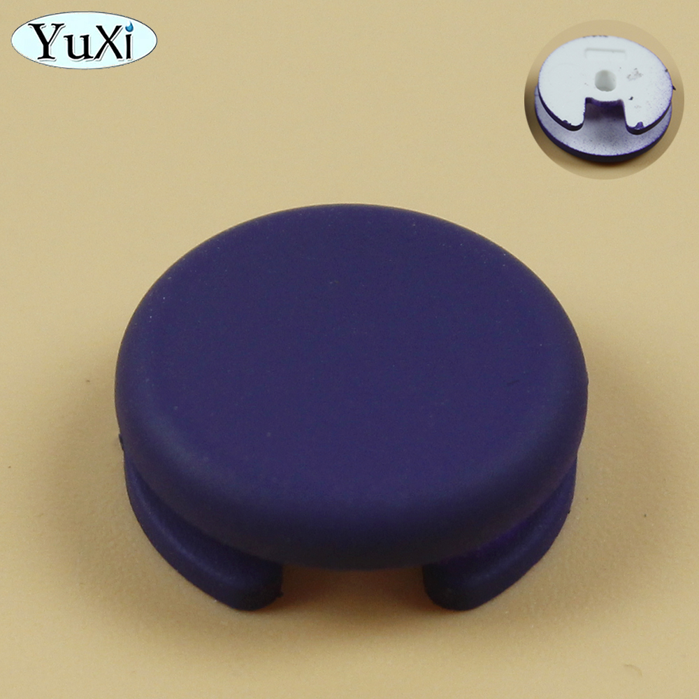 1Pc per 2DS 3DS XL LL telecomando da gioco Analogico Della Copertura Della Protezione per Il Nuovo 2DS Nuovo 3DS LL XL Thumbstick Pulsante cappucci Gamepad controllore parti di riparazione: Argento