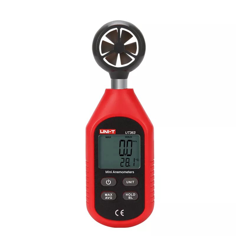UNI-T UT361/UT362/UT363/UT363BT/UT 363 S Digital Anemometer Wind Speed Air Volume Meter Tachometer Data Storage Logger